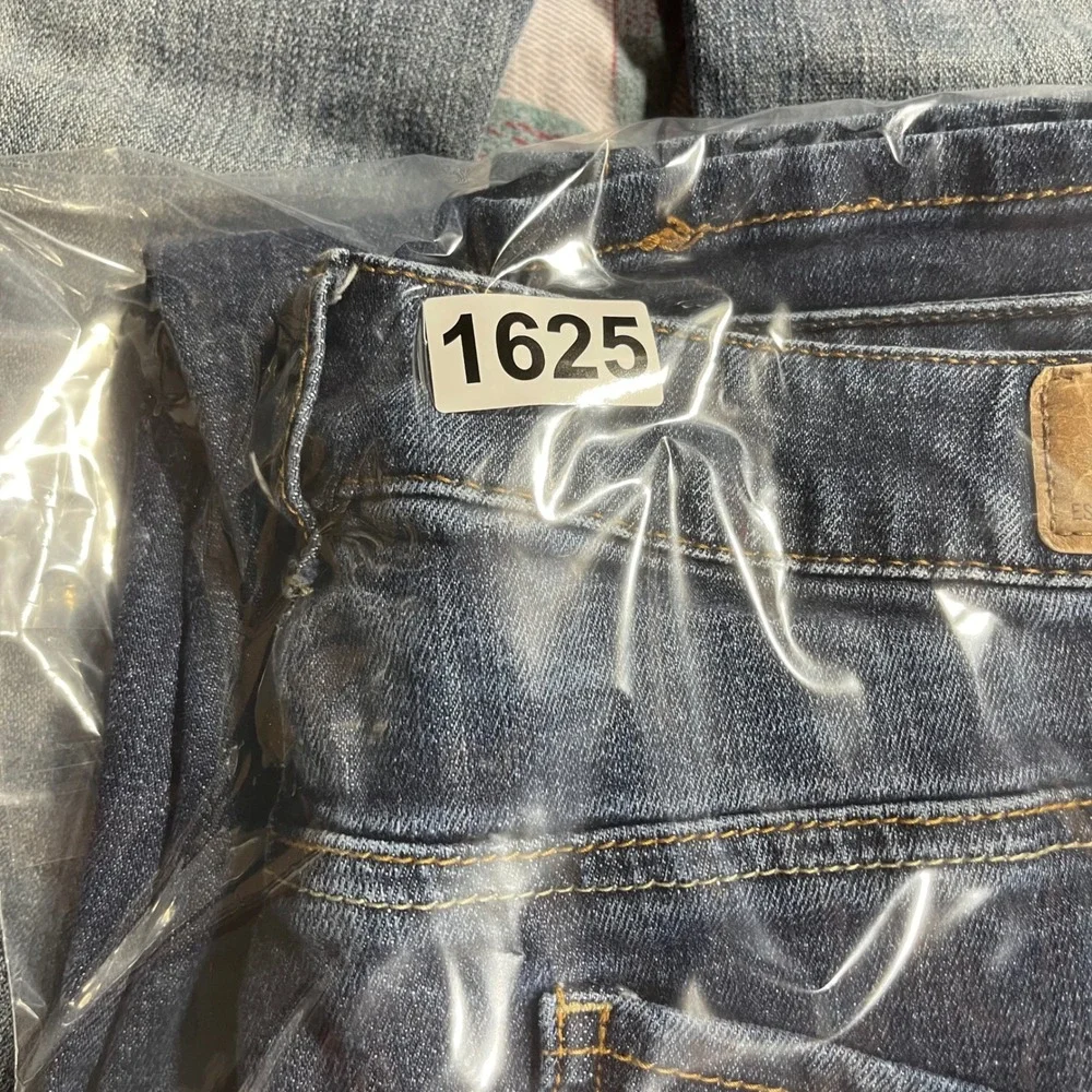 American‎ Eagle Jeans Women 10 Hi-Rise Skinny Stretch Blue - Picture 11 of 11